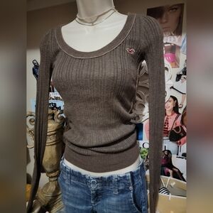 Rabbit Hair Vintage Hollister Knit Sweater